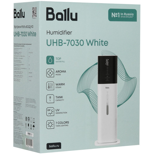 Купить Увлажнитель воздуха Ballu UHB-7030  9359374. Характеристики, отзывы и цены в Донецке
