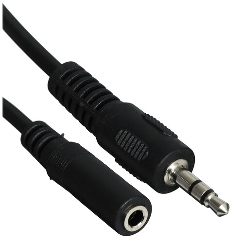 Купить Кабель   VCOM jack 3.5 мм - jack 3.5 мм черный  5602683. Характеристики, отзывы и цены в Донецке