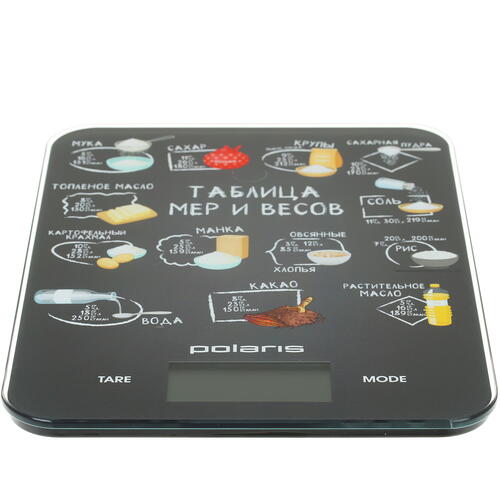 Купить Кухонные весы Polaris PKS 1053DG Chalk разноцветный  1623458. Характеристики, отзывы и цены в Донецке