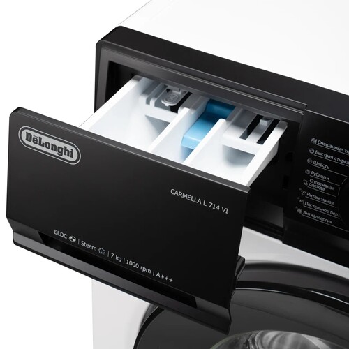 Купить Стиральная машина Delonghi CARMELLA L 714 VI белый  9313035. Характеристики, отзывы и цены в Донецке