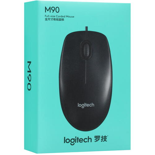 Купить Мышь проводная Logitech M90  5059895. Характеристики, отзывы и цены в Донецке