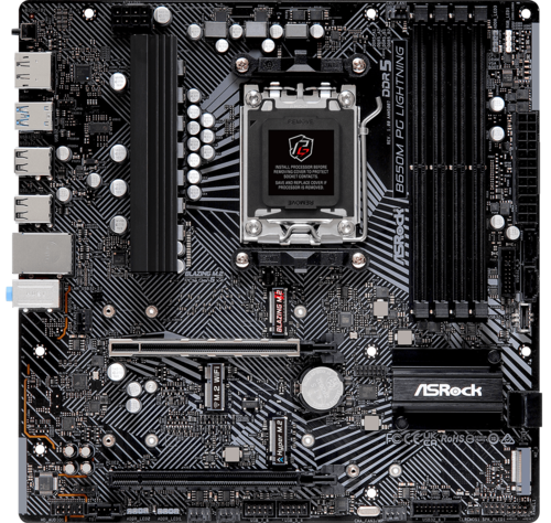 Купить Материнская плата ASRock B650M PG Lightning  5454944. Характеристики, отзывы и цены в Донецке