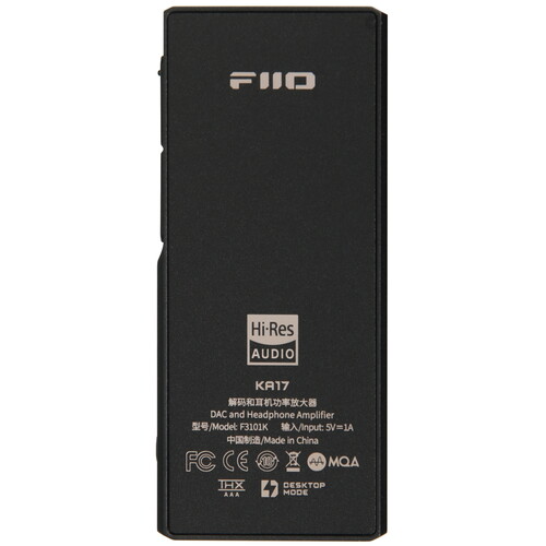 Купить Усилитель FIIO KA17  5492318. Характеристики, отзывы и цены в Донецке