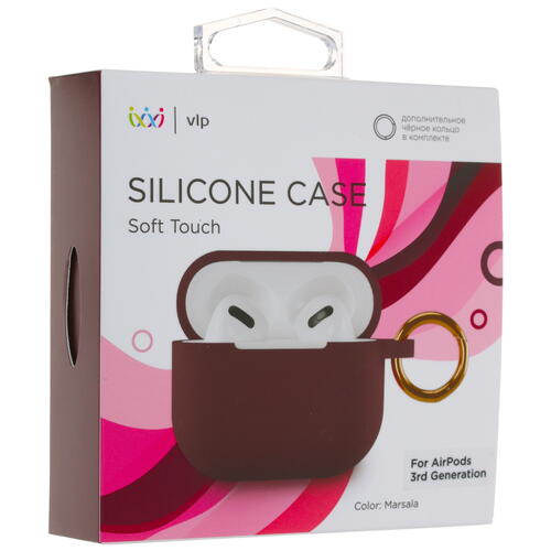 Купить Чехол vlp для Apple AirPods 3, Axxa AB-01, Deppa Air Nova, Kenshi AP-W03, сиреневый  4883619. Характеристики, отзывы и цены в Донецке