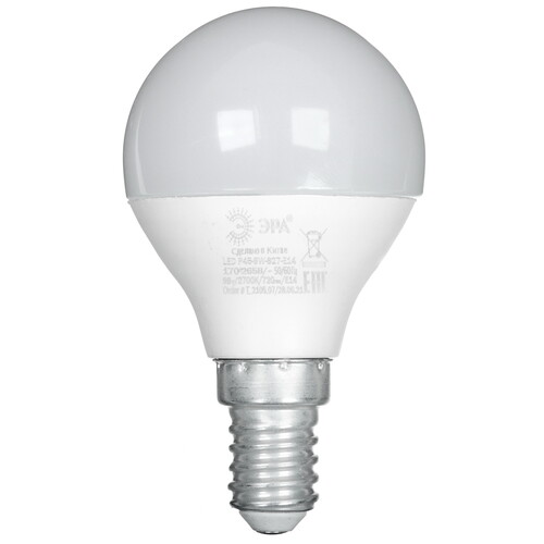 Купить Комплект светодиодных ламп ЭРА LED P45-9W-827-E14  5614976. Характеристики, отзывы и цены в Донецке