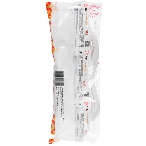 Купить Удлинитель ЭРА UX-2e-3m белый  9112820. Характеристики, отзывы и цены в Донецке