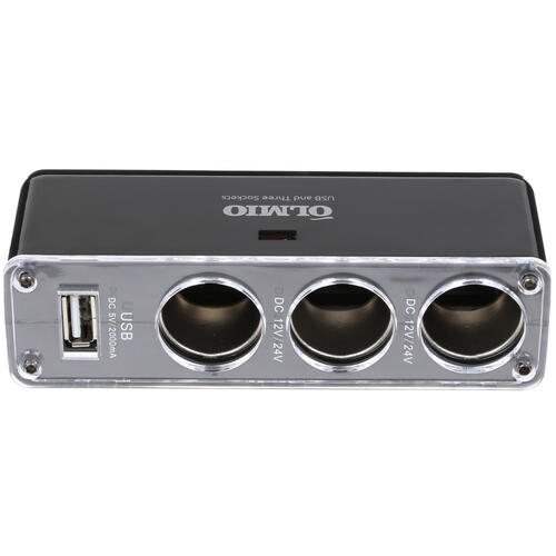 Купить Разветвитель автоприкуривателя OLMIO CC-04  1385493. Характеристики, отзывы и цены в Донецке