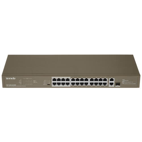 Купить Коммутатор Tenda TEF1126P-24-250W  9905195. Характеристики, отзывы и цены в Донецке