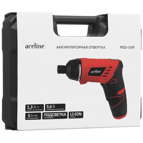 Купить Аккумуляторная отвертка Aceline MSD-5VR  9049672. Характеристики, отзывы и цены в Донецке
