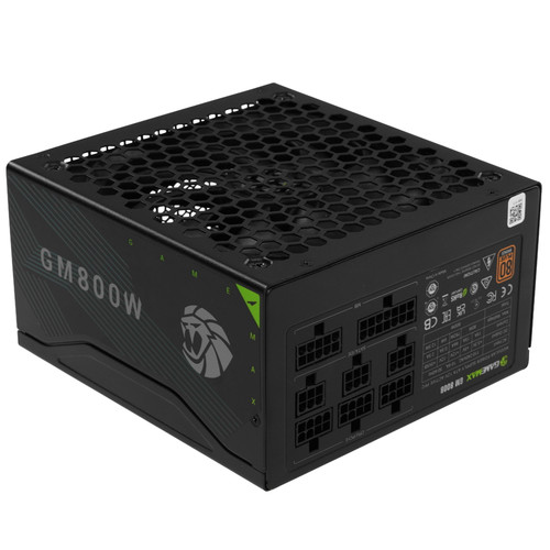 Купить Блок питания GAMEMAX GM-800B  черный  9380745. Характеристики, отзывы и цены в Донецке
