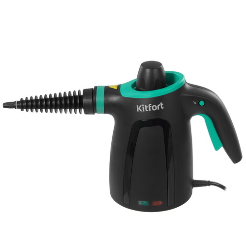 Купить Пароочиститель Kitfort KT-9170-2 черный  9060010. Характеристики, отзывы и цены в Донецке