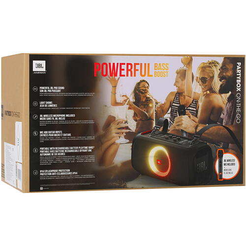 Купить Портативная аудиосистема JBL Partybox On-the-go, черный  5059893. Характеристики, отзывы и цены в Донецке