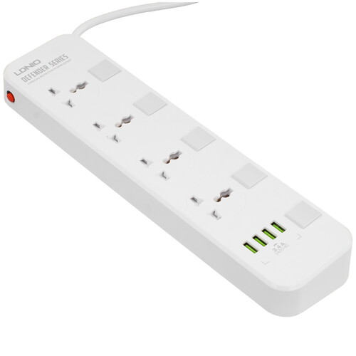 Купить Сетевой фильтр Perfeo LD_B4610 LDNIO SC4408 белый  9172522. Характеристики, отзывы и цены в Донецке
