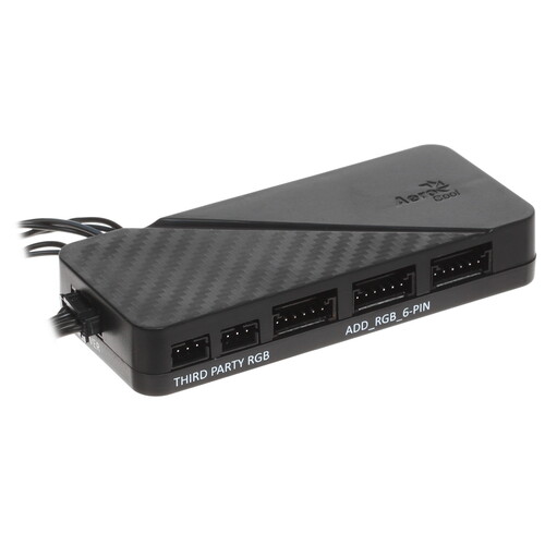 Купить Комплект вентиляторов Aerocool Saturn 12F ARGB Pro 3 pcs + HUB  черный  1626153. Характеристики, отзывы и цены в Донецке