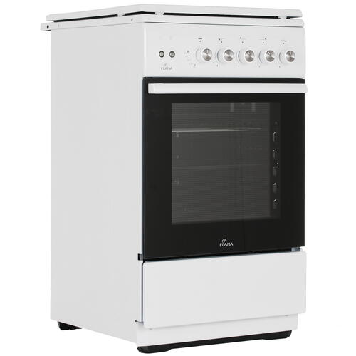 Купить Газовая плита Flama N FG 24235 W белый  1678430. Характеристики, отзывы и цены в Донецке