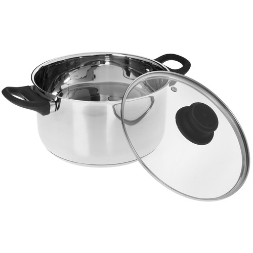 Купить Кастрюля Appetite Polly HU14463 4.6 л 22 см серый  9294708. Характеристики, отзывы и цены в Донецке