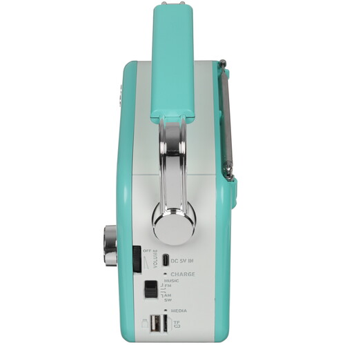 Купить Радиоприемник Ritmix RPR-045 бирюзовый  9282249. Характеристики, отзывы и цены в Донецке