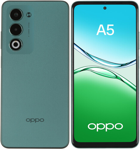 Купить 6.67" Смартфон OPPO A5 256 ГБ зеленый  5632149. Характеристики, отзывы и цены в Донецке
