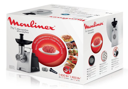 Купить Мясорубка электрическая Moulinex ME106832 черный  9056987. Характеристики, отзывы и цены в Донецке