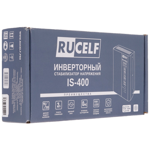 Купить Стабилизатор напряжения RUCELF IS-400  9147032. Характеристики, отзывы и цены в Донецке
