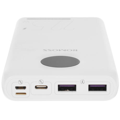 Купить Портативный аккумулятор Romoss SW20PF белый  5371062. Характеристики, отзывы и цены в Донецке
