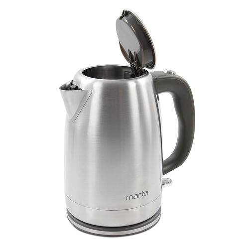 Купить Электрочайник MARTA MT-4558 серебристый  8191534. Характеристики, отзывы и цены в Донецке