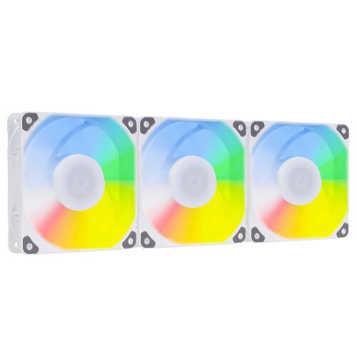 Купить Комплект вентиляторов PHANTEKS M25-120 [PH-F120M25_DRGB_PWM_WT01] белый  5615613. Характеристики, отзывы и цены в Донецке