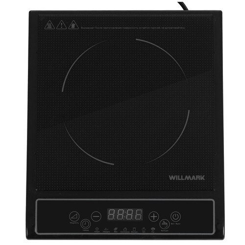Купить Плита компактная электрическая WILLMARK WIP-748BC черный  9269594. Характеристики, отзывы и цены в Донецке