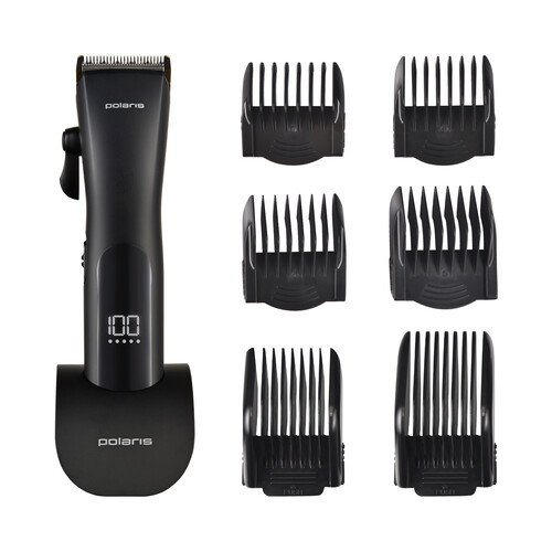 Купить Машинка для стрижки Polaris PHC 2500 черный  9190389. Характеристики, отзывы и цены в Донецке