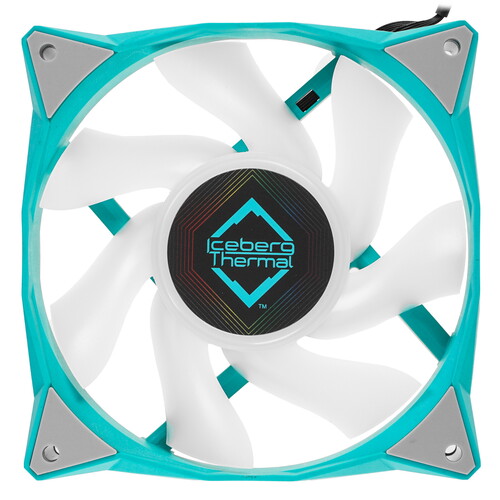Купить Комплект вентиляторов Iceberg Thermal IceGALE ARGB 120mm [IceGALEARGB120mmTEAL3P] белый  5365666. Характеристики, отзывы и цены в Донецке