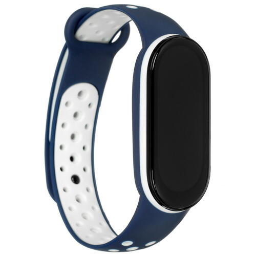 Купить Ремешок Aceline для Xiaomi Smart Band 7 синий/белый  5059099. Характеристики, отзывы и цены в Донецке