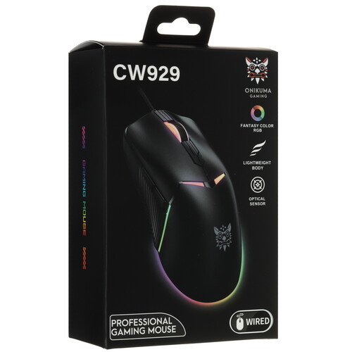 Купить Мышь проводная ONIKUMA CW929  9302673. Характеристики, отзывы и цены в Донецке