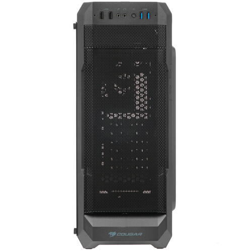 Купить Корпус Cougar MX331 Mesh [385NC20.0004] черный  1662862. Характеристики, отзывы и цены в Донецке