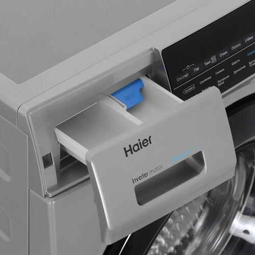 Купить Стиральная машина Haier HW70-BP12959AS серебристый  9952255. Характеристики, отзывы и цены в Донецке