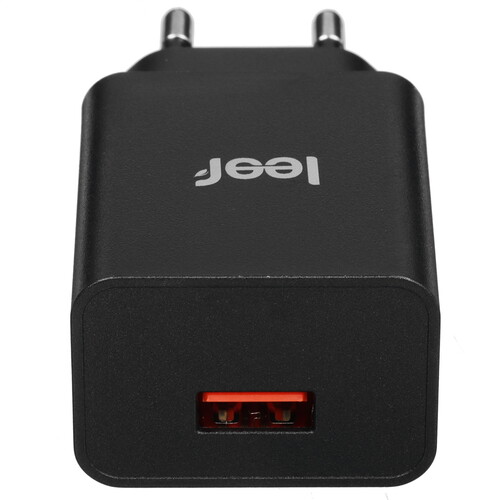 Купить Сетевое зарядное устройство Leef LF-AC-USBAQC18 черный  5620123. Характеристики, отзывы и цены в Донецке