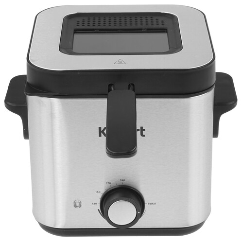 Купить Фритюрница KITFORT КТ-4075 серый  9002662. Характеристики, отзывы и цены в Донецке