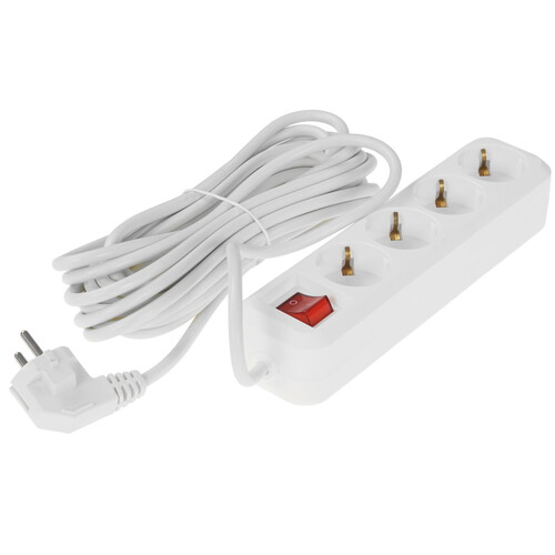 Купить Удлинитель TDM ELECTRIC Народный SQ1303-1428 белый  9277227. Характеристики, отзывы и цены в Донецке