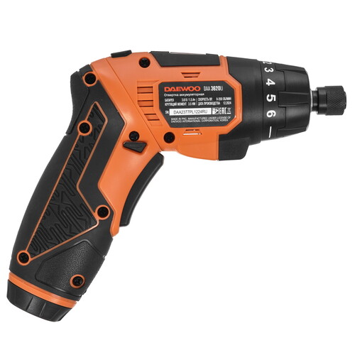 Купить Аккумуляторная отвертка DAEWOO DAA 3620Li  5620298. Характеристики, отзывы и цены в Донецке
