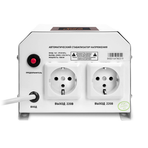 Купить Стабилизатор напряжения DAEWOO DW-TM1kVA  5348020. Характеристики, отзывы и цены в Донецке
