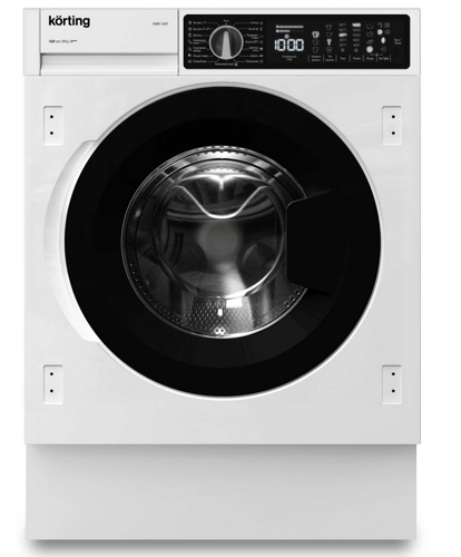 Купить Встраиваемая стиральная машина Korting KWMI 14V87  5365783. Характеристики, отзывы и цены в Донецке