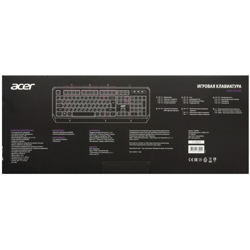 Купить Клавиатура  проводная Acer OKW300  9080822. Характеристики, отзывы и цены в Донецке