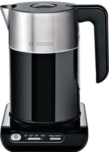 Купить Электрочайник Bosch TWK8613P черный  0140764. Характеристики, отзывы и цены в Донецке