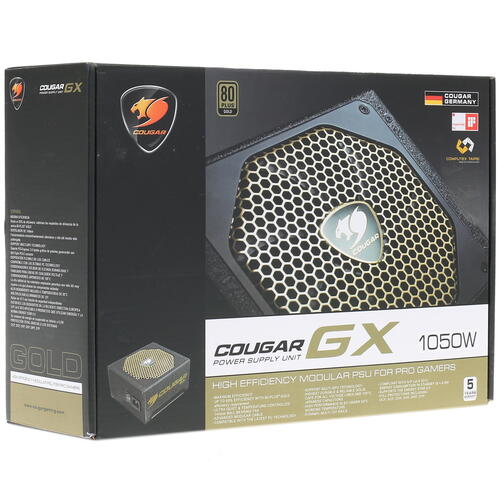 Купить Блок питания Cougar GX 1050W  1251170. Характеристики, отзывы и цены в Донецке