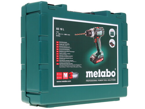 Купить Дрель-шуруповерт Metabo BS 18 L CAS 18V  8104720. Характеристики, отзывы и цены в Донецке
