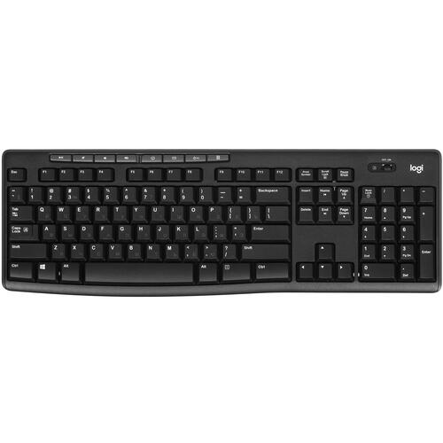 Купить Клавиатура+мышь беспроводная   Logitech Combo MK270 черный  5464635. Характеристики, отзывы и цены в Донецке