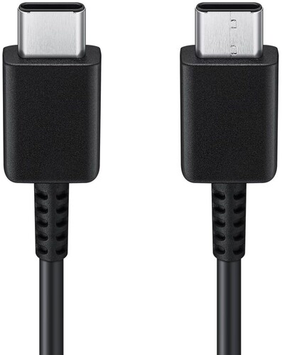 Купить Кабель круглый Samsung USB Type-C - USB Type-C черный 1 м  9119147. Характеристики, отзывы и цены в Донецке