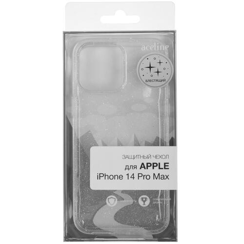 Купить Накладка  Aceline Shiny для Apple iPhone 14 Pro Max прозрачный  5061374. Характеристики, отзывы и цены в Донецке