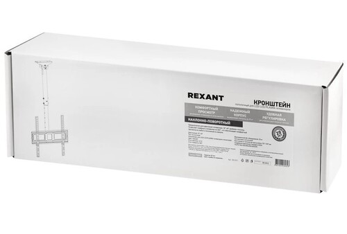 Купить Кронштейн для ТВ Rexant 38-0311 черный  9313542. Характеристики, отзывы и цены в Донецке