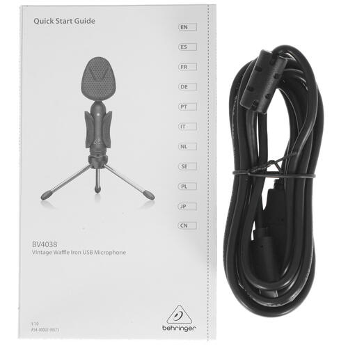 Купить Микрофон Behringer BV4038 черный  5040442. Характеристики, отзывы и цены в Донецке