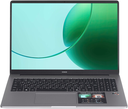 Купить 16" Ноутбук HONOR MagicBook X16 AMD 2025 серый  5633157. Характеристики, отзывы и цены в Донецке